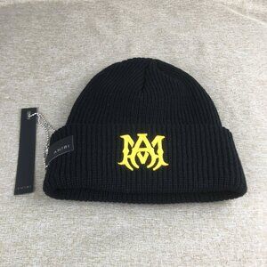 AMIRI MA BEANIE Black